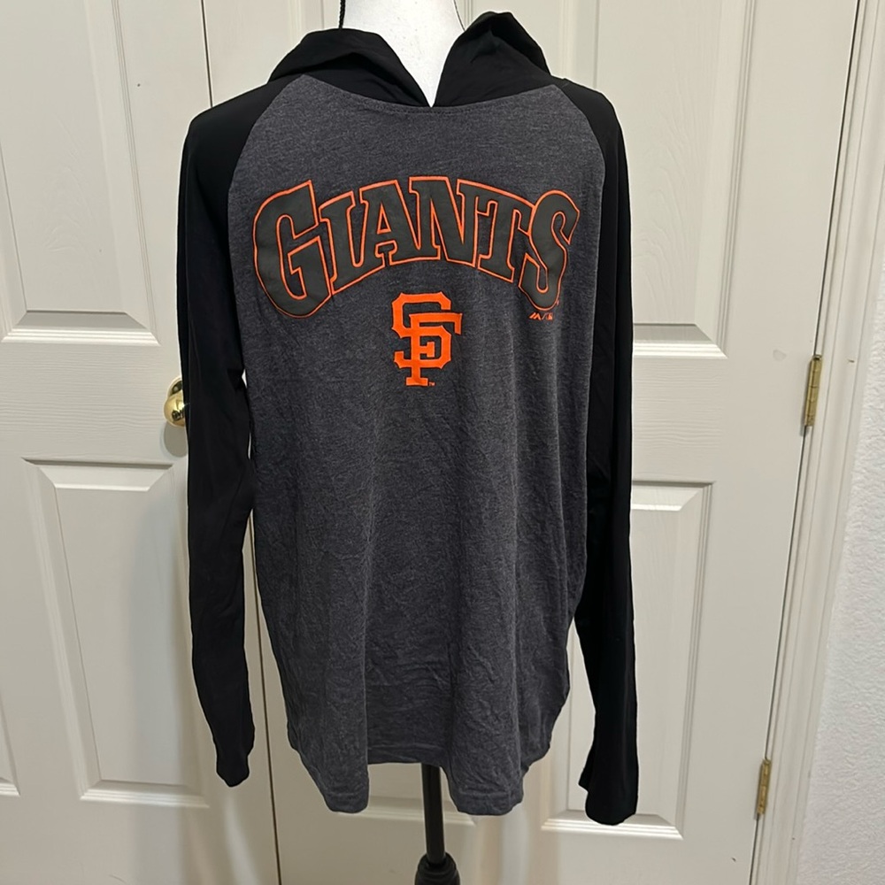 NWT SF Giants Men’s lightweight hooded sweatshirt
